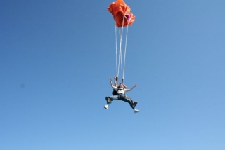  Partiu para o voo sob a vela 